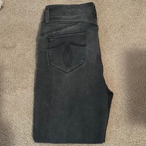 NWOT Seven Black Jeans Booty Shaper High Rise Size 12